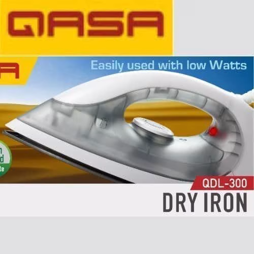 Qasa 300watts Dry Iron (QDL-300)