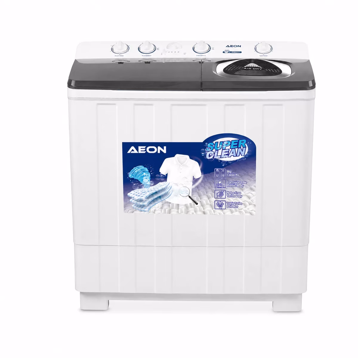 Aeon Manual Twin Tub Washing Machine 13kg (AWM-13TT)